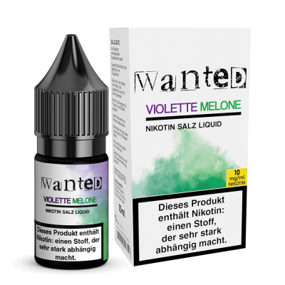 Wanted Overdosed Violette Melone Nikotinsalz-Liquid 10 ml