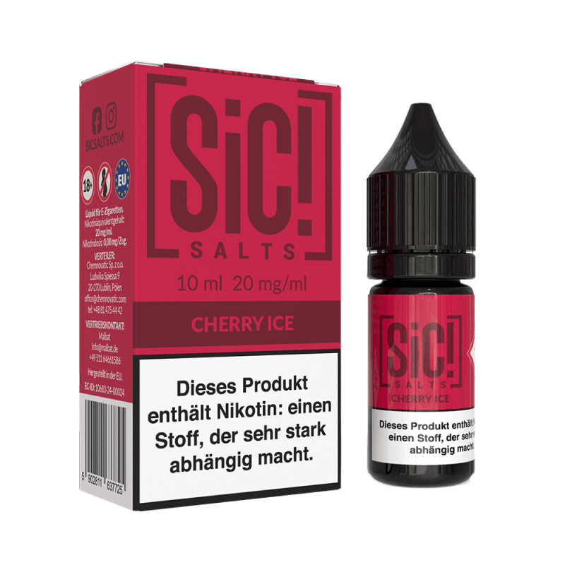 SIC Nikotinsalz Liquid - Cherry Ice - 20mg