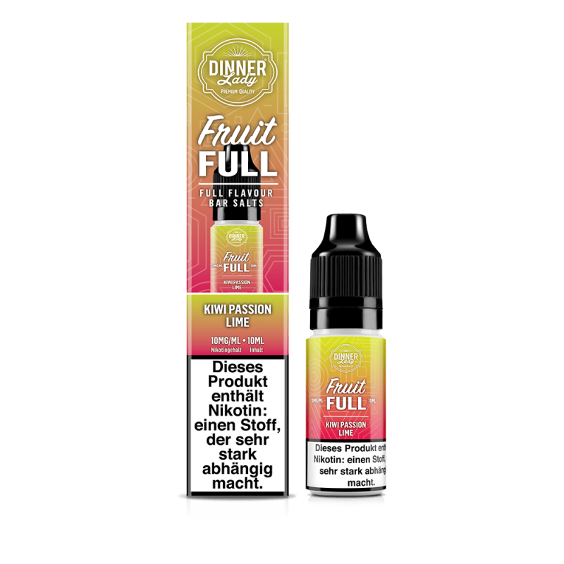 Liquid Kiwi Passion Lime - Dinner Lady Fruit Full Nikotinsalz