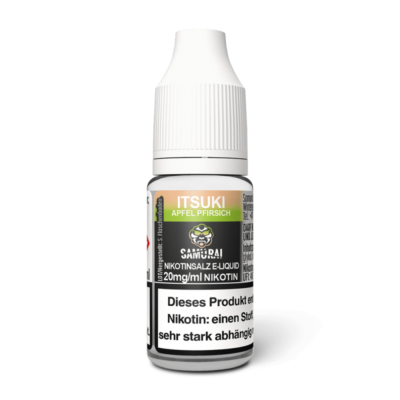 Liquid Itsuki Apfel Pfirsich - Samurai Nikotinsalz 20mg