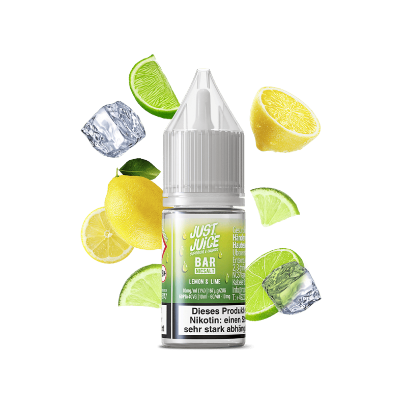 Liquid Lemon & Lime - Just Juice Bar Nikotinsalz