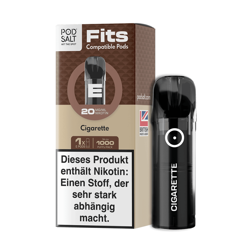 Pod Salt Fits Pods Einweg Pod - Cigarette - 20mg Nikotinsalz 2ml