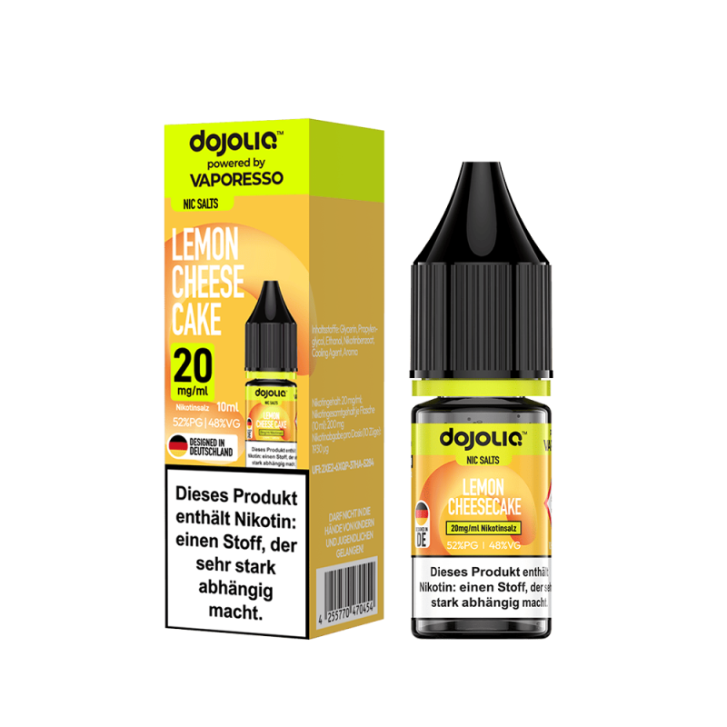 Dojoliq Nikotinsalz - Lemon Cheesecake - 10ml Liquid 20mg