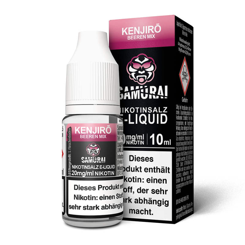 Liquid Kenjiro Beeren Mix - Samurai Nikotinsalz