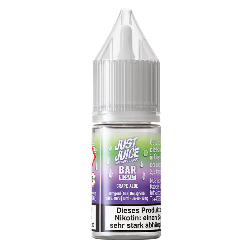 Liquid Grape Aloe - Just Juice Bar Nikotinsalz