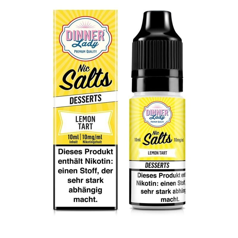 Liquid Lemon Tart - Dinner Lady Nikotinsalz 10mg