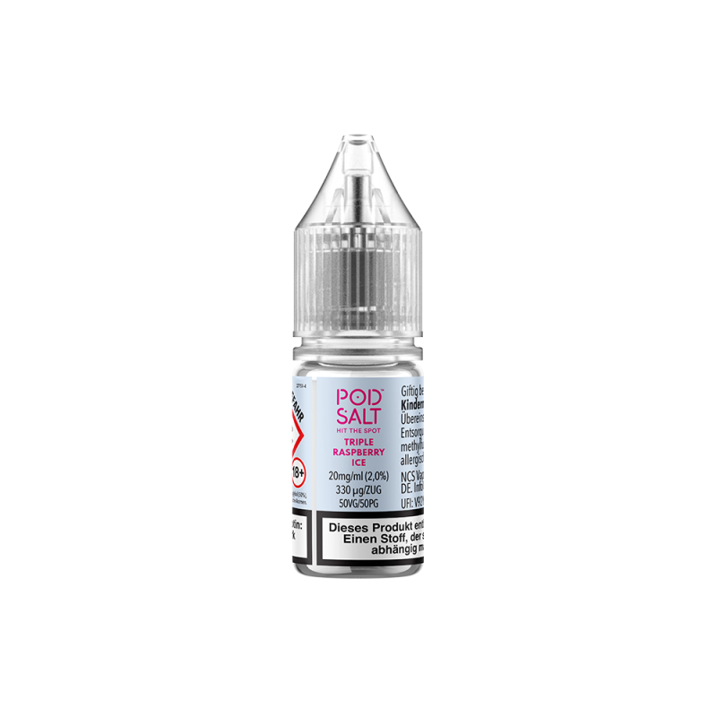 Liquid Triple Raspberry Ice - Pod Salt Xtra Nikotinsalz 20mg