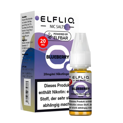 Liquid Blueberry - Elfliq Nikotinsalz 20mg