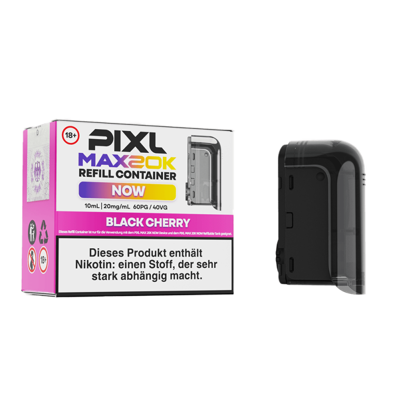 PIXL MAX 20K Black Cherry Liquid-Pod 10 ml - 20 mg Nikotinsalz