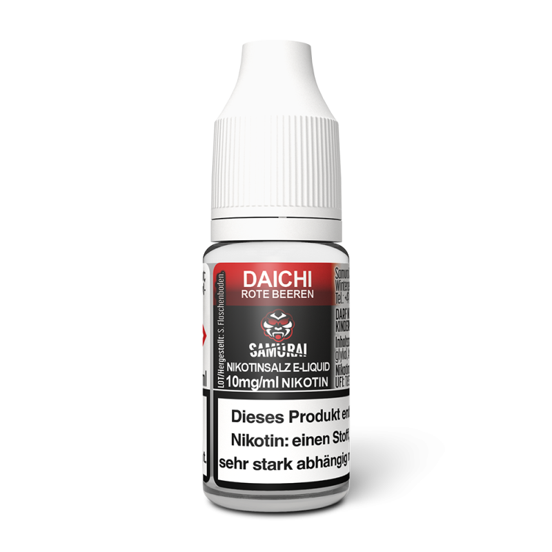Liquid Daichi Rote Beeren - Samurai Nikotinsalz