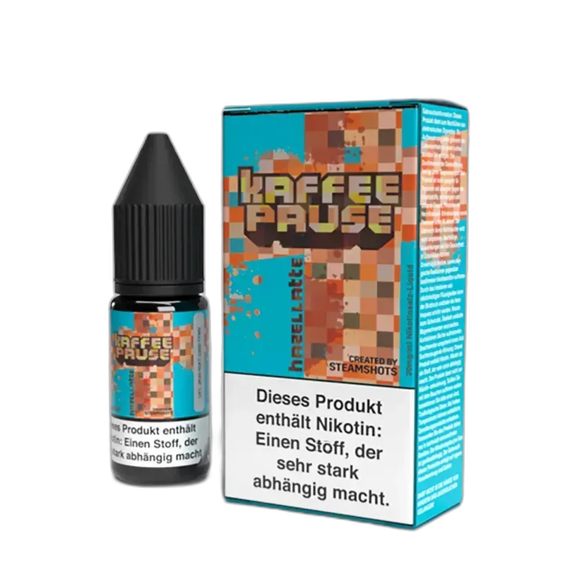 Liquid Hazellatte - Kaffeepause by Steamshots Nikotinsalz 20mg