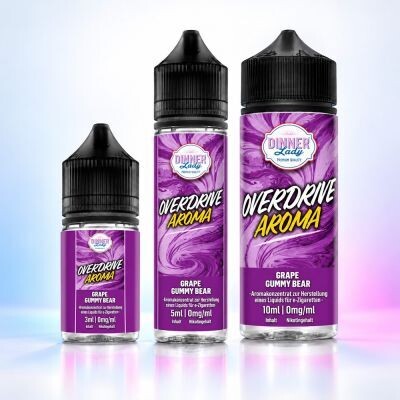Dinner Lady Overdrive Grape Gummy Bear Longfill-Aroma in 30 ml, 60 ml und 120 ml Flasche