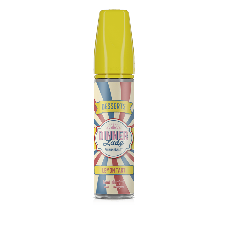 Dinner Lady Aroma Longfill - Lemon Tart - 14ml in 60ml Flasche  C