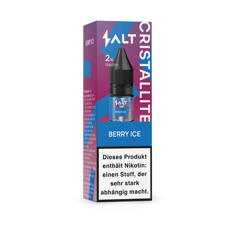 SALT Cristallite Nikotinsalz - Berry Ice - 10ml Liquid 20mg  C