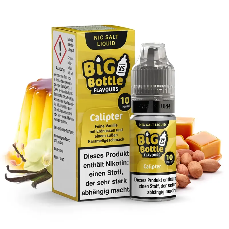 Liquid Calipter - Big Bottle Flavours Nikotinsalz 10mg