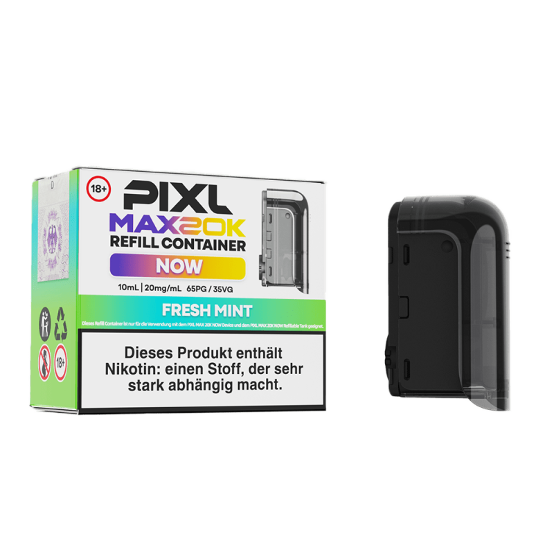 PIXL MAX 20K Fresh Mint Liquid-Pod 10 ml - 20 mg Nikotinsalz