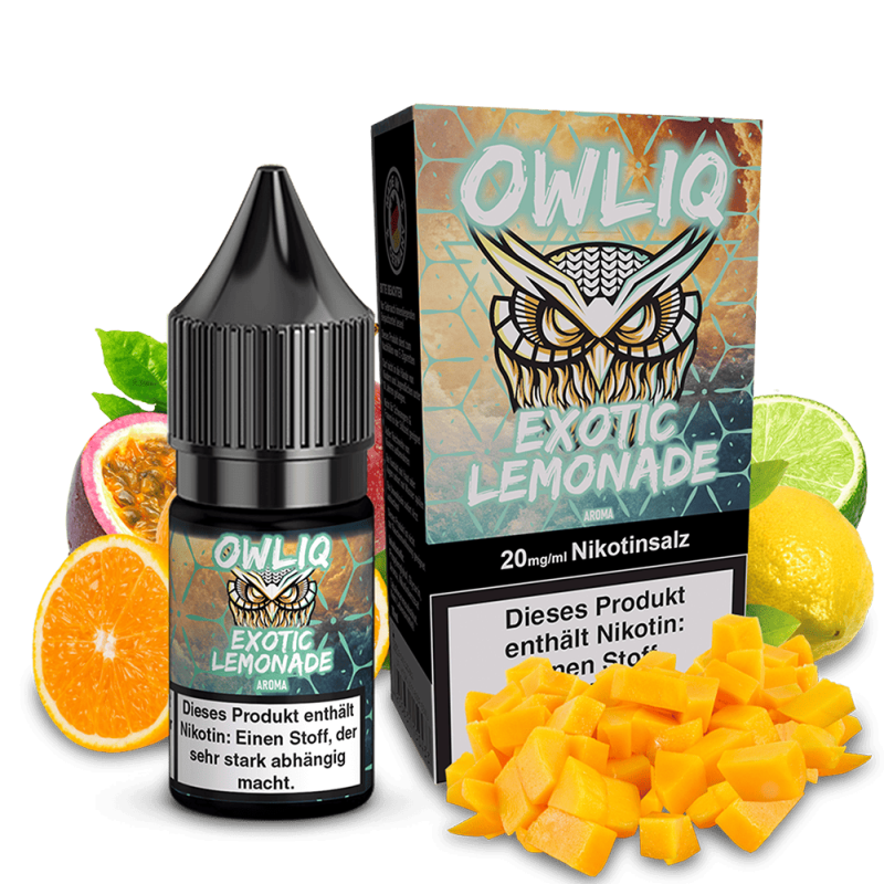 OWLIQ Nikotinsalz - Exotic Lemonade - 10ml Liquid 20mg  C