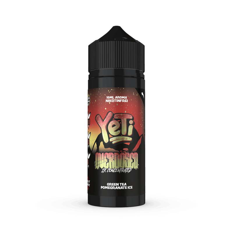 Aroma Green Tea Pomegranate Ice - Yeti Overdosed