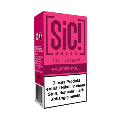 Liquid Raspberry Ice - SIC Nikotinsalz 20mg