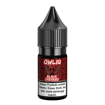 Liquid Black Cherries - OWLIQ Nikotinsalz 10mg