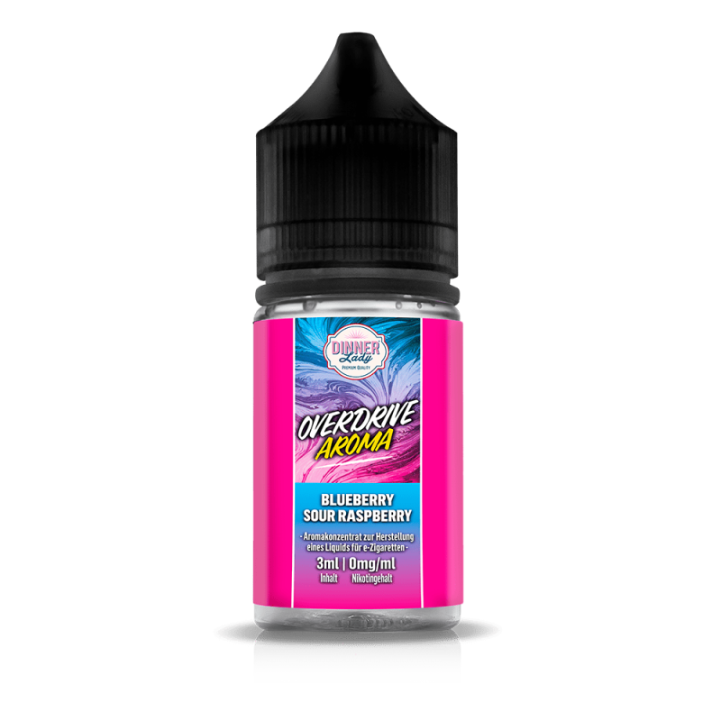 Dinner Lady Overdrive - Blueberry Sour Raspberry - 3ml