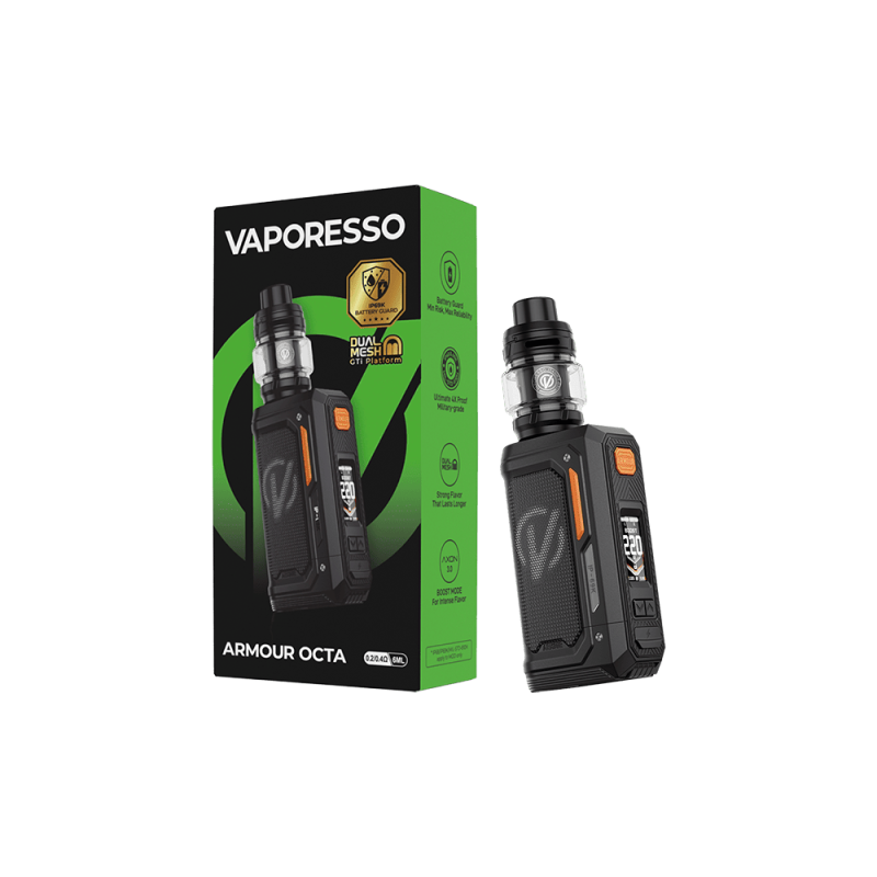 Vaporesso Armour Octa Kit Dark Black