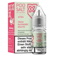 Liquid Fresh Raspberry Mojito - Pod Salt Xtra Nikotinsalz