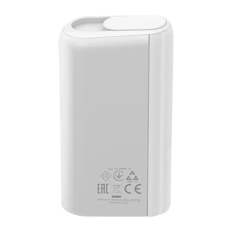 glo hyper+ UNIQ Device Kit White Leather Grey (ehem. glo Hyper+ Enamel White)
