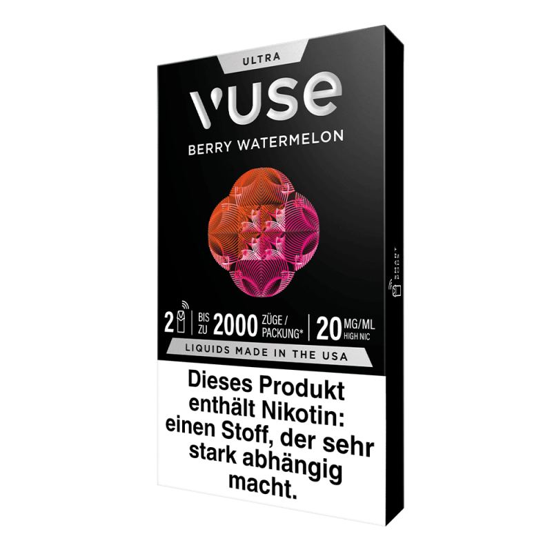 2x Vuse Ultra Pods Berry Watermelon 20mg