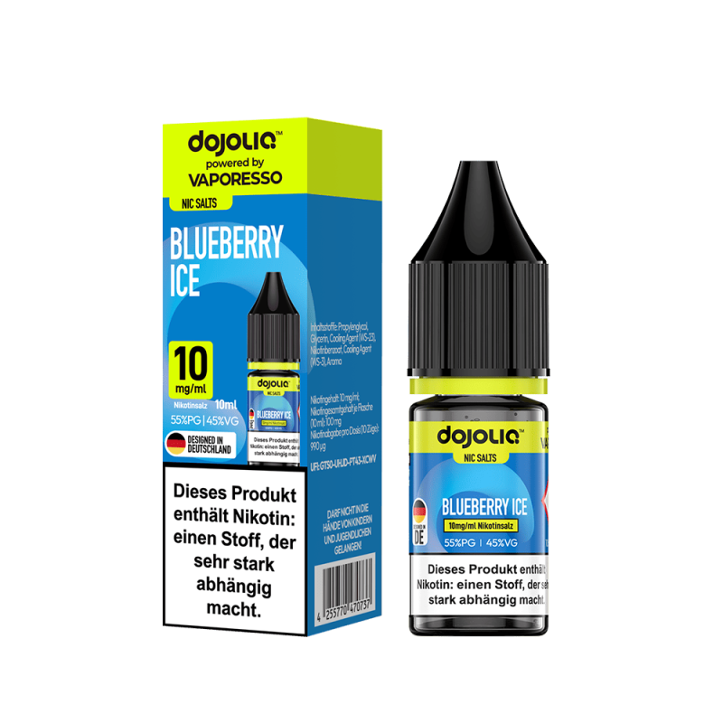 Dojoliq Nikotinsalz Blueberry Ice Liquid