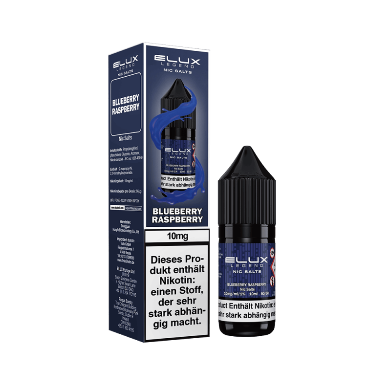 Elux Nikotinsalz Blueberry Raspberry Liquid