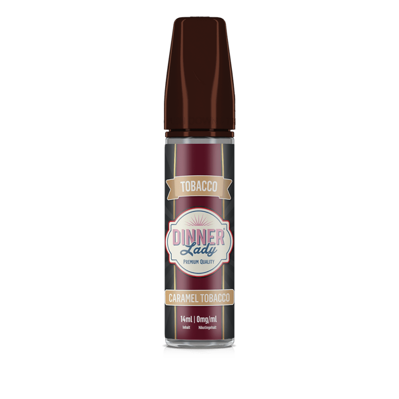 Dinner Lady Aroma Longfill - Caramel Tobacco - 14ml in 60ml Flasche