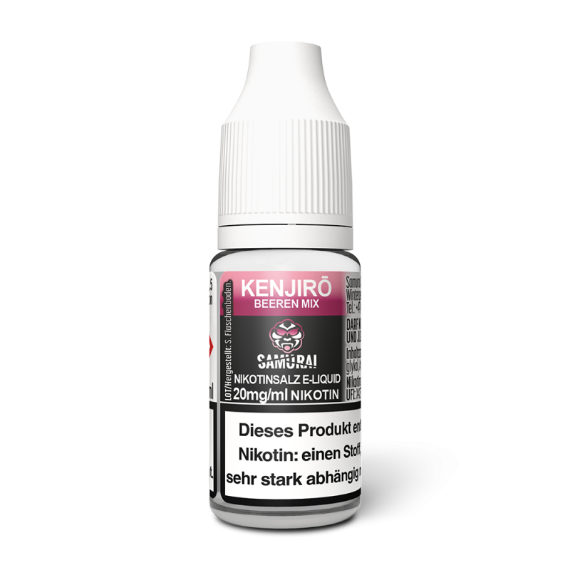 Liquid Kenjiro Beeren Mix - Samurai Nikotinsalz 20mg