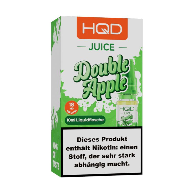 HQD Juice Nikotinsalz - Double Apple - 10ml Liquid 18mg