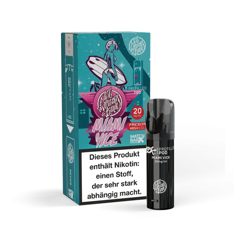 187 Strassenbande - Miami Vice - E-Shisha Pod 20mg Nikotinsalz