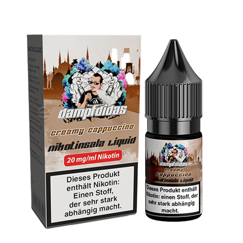 Liquid Creamy Cappuccino - Dampfdidas Nikotinsalz