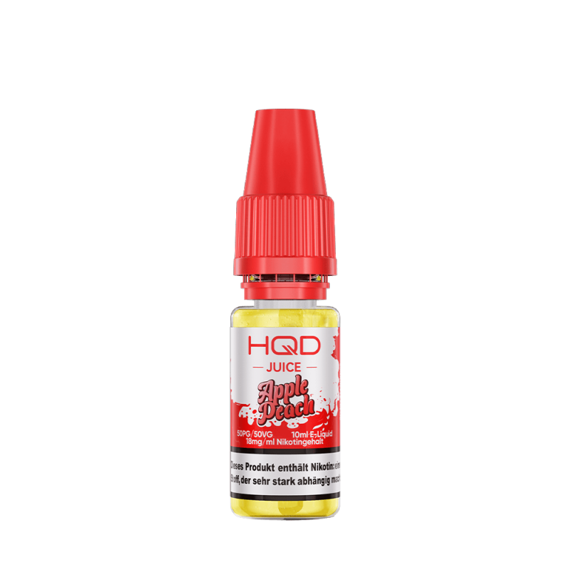 HQD Juice Apple Peach Nikotinsalz Liquid 18 mg