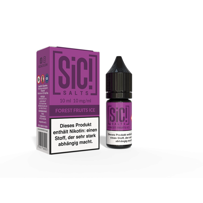 SIC Nikotinsalz Forest Fruit Ice 10ml Liquid 10mg