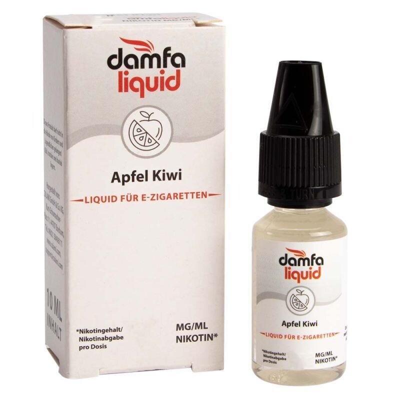 damfaliquid Apfel Kiwi (Fresh Green) 0mg 10ml