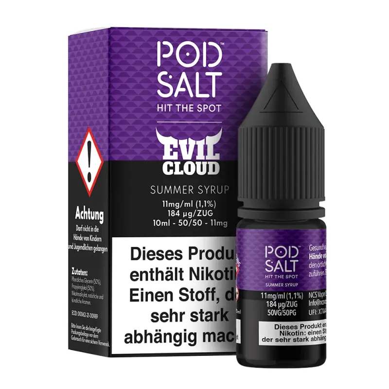 Liquid Summer Syrup - Pod Salt Fusion Nikotinsalz 11mg