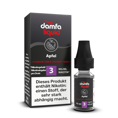 damfaliquid Apfel V2 3mg 10ml 