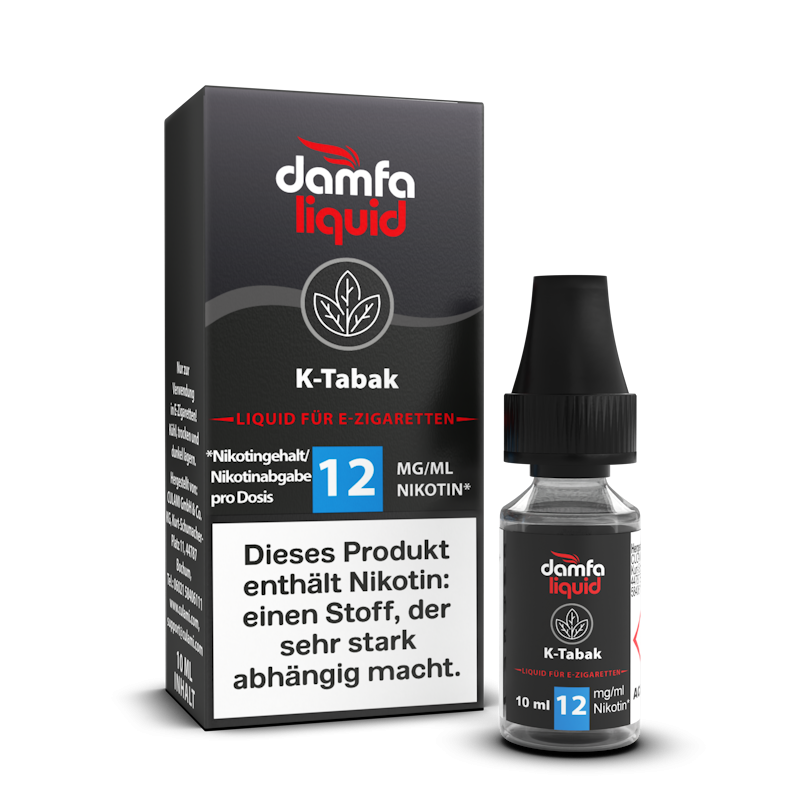 damfaliquid K-Tabak V2 12mg 10ml  C