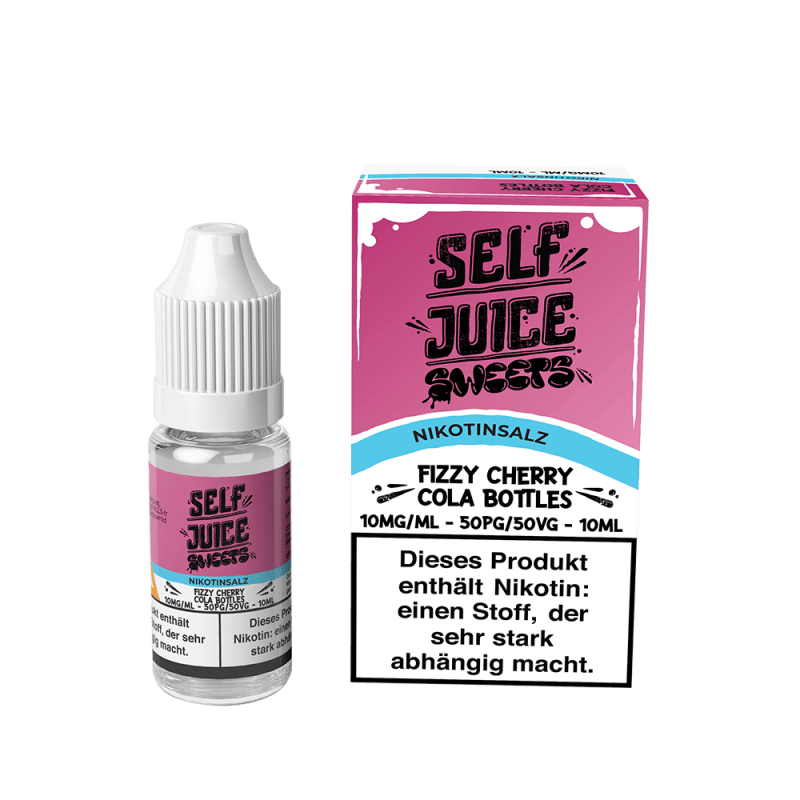 Liquid Fizzy Cherry Cola Bottles - Self Juice Nikotinsalz