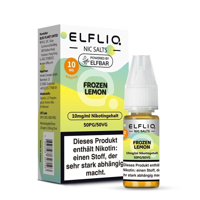 Elfliq by Elfbar Frozen Lemon Nikotinsalz Liquid