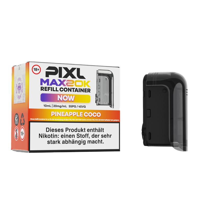 PIXL MAX 20K Pineapple Coco Liquid-Pod 10 ml - 20 mg Nikotinsalz