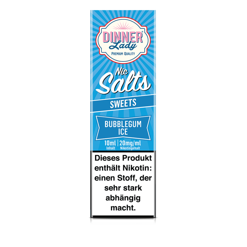 Liquid Bubblegum Ice - Dinner Lady Nikotinsalz 20mg