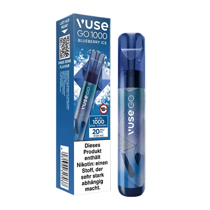 Vuse GO 1000 Blueberry Ice 20mg
