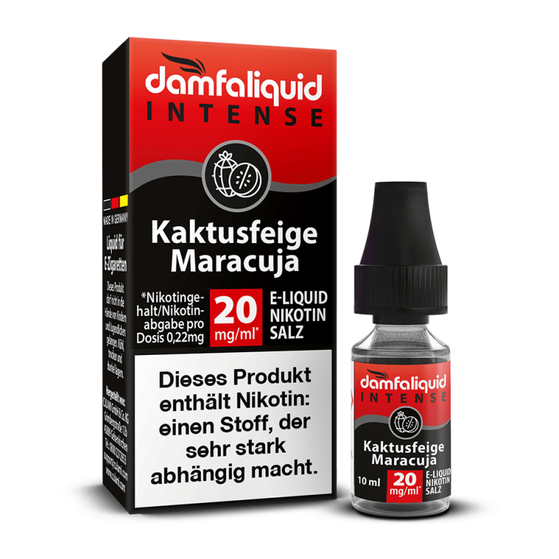 damfaliquid Nikotinsalz - Kaktusfeige Maracuja 20mg 10ml INTENSE