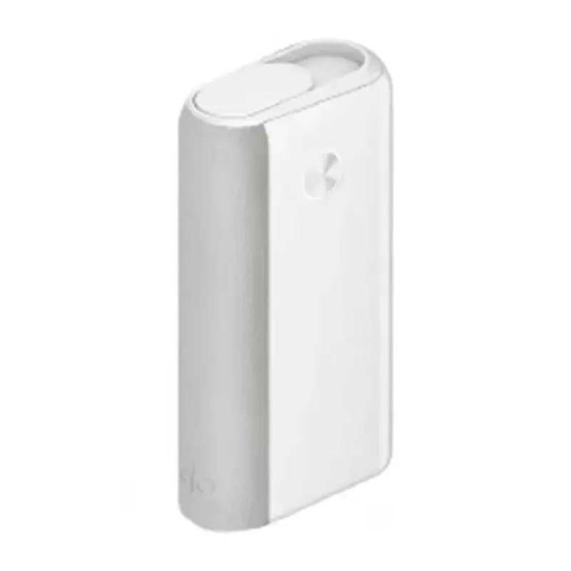glo hyper+ UNIQ Device Kit White Leather Grey (ehem. glo Hyper+ Enamel White)