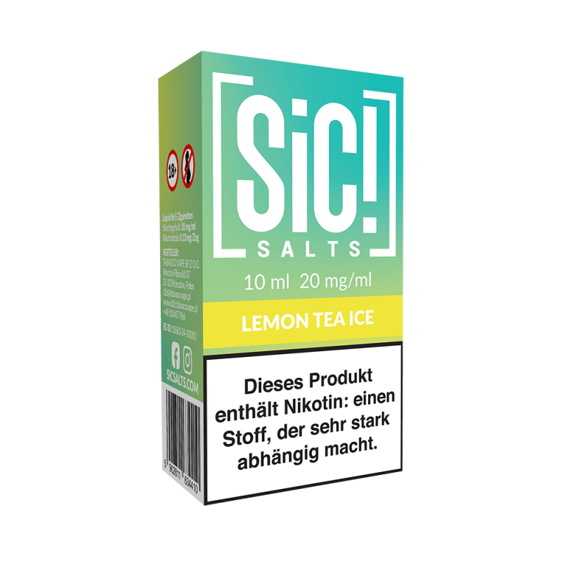 Liquid Lemon Tea Ice - SIC Nikotinsalz 20mg
